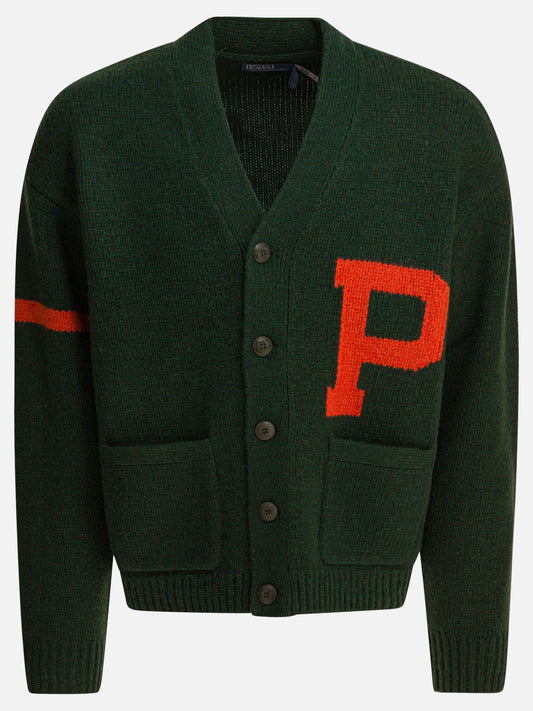 Cardigan Logo  Verde - Polo Ralph Lauren Uomo | PLP | VIETTI Online Store 
