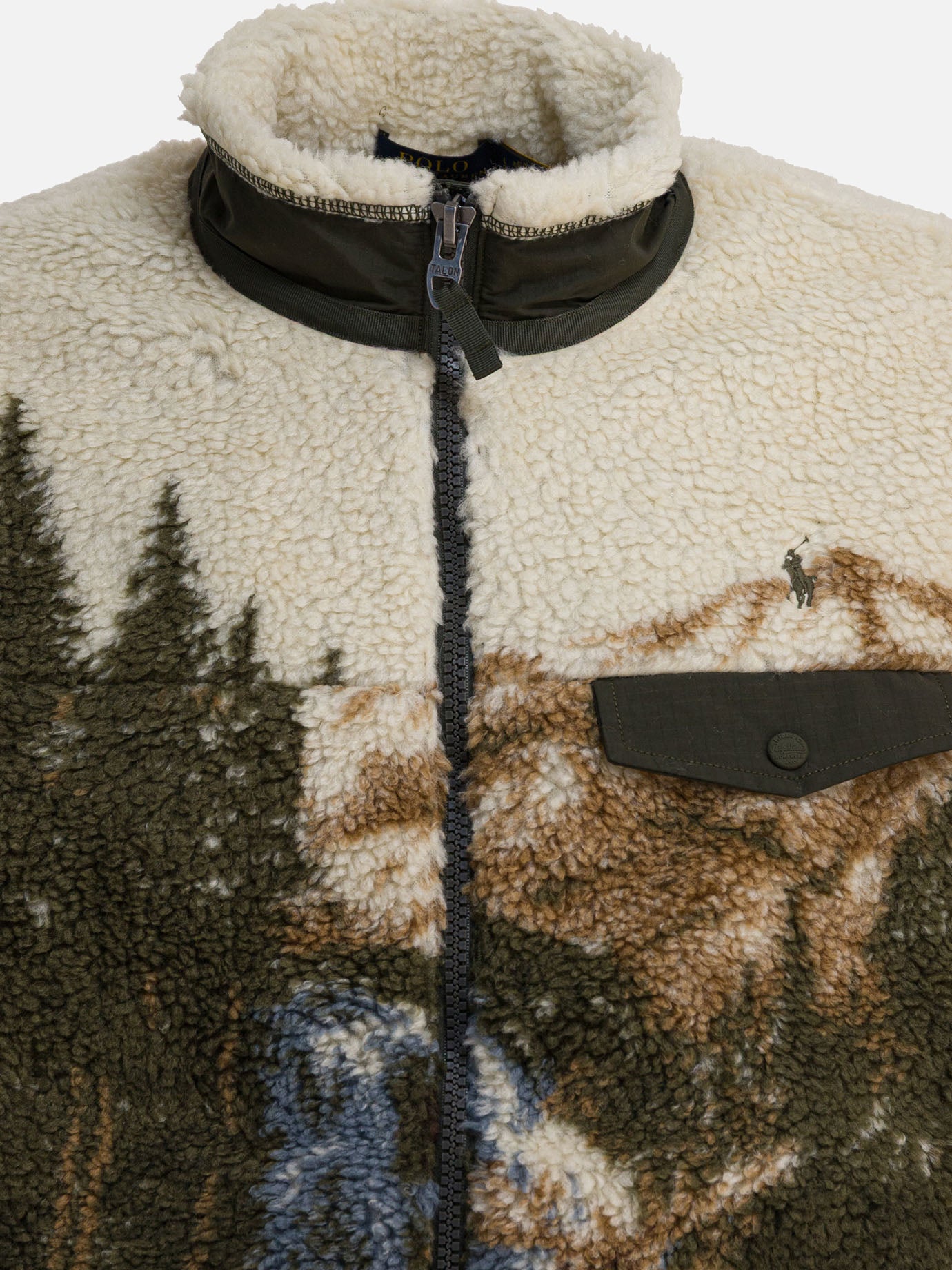 Giacche in pile Print  Multicolor - Polo Ralph Lauren Uomo | PDP | VIETTI Online Store | Zoom-Modal_3
