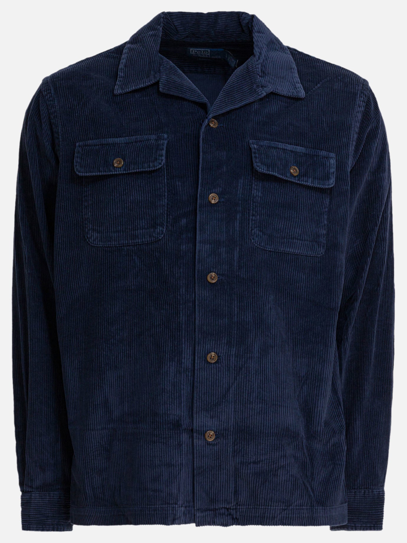 Giacche overshirt Solid colour  Blu - Polo Ralph Lauren Uomo | PDP | VIETTI Online Store | Zoom-Modal
