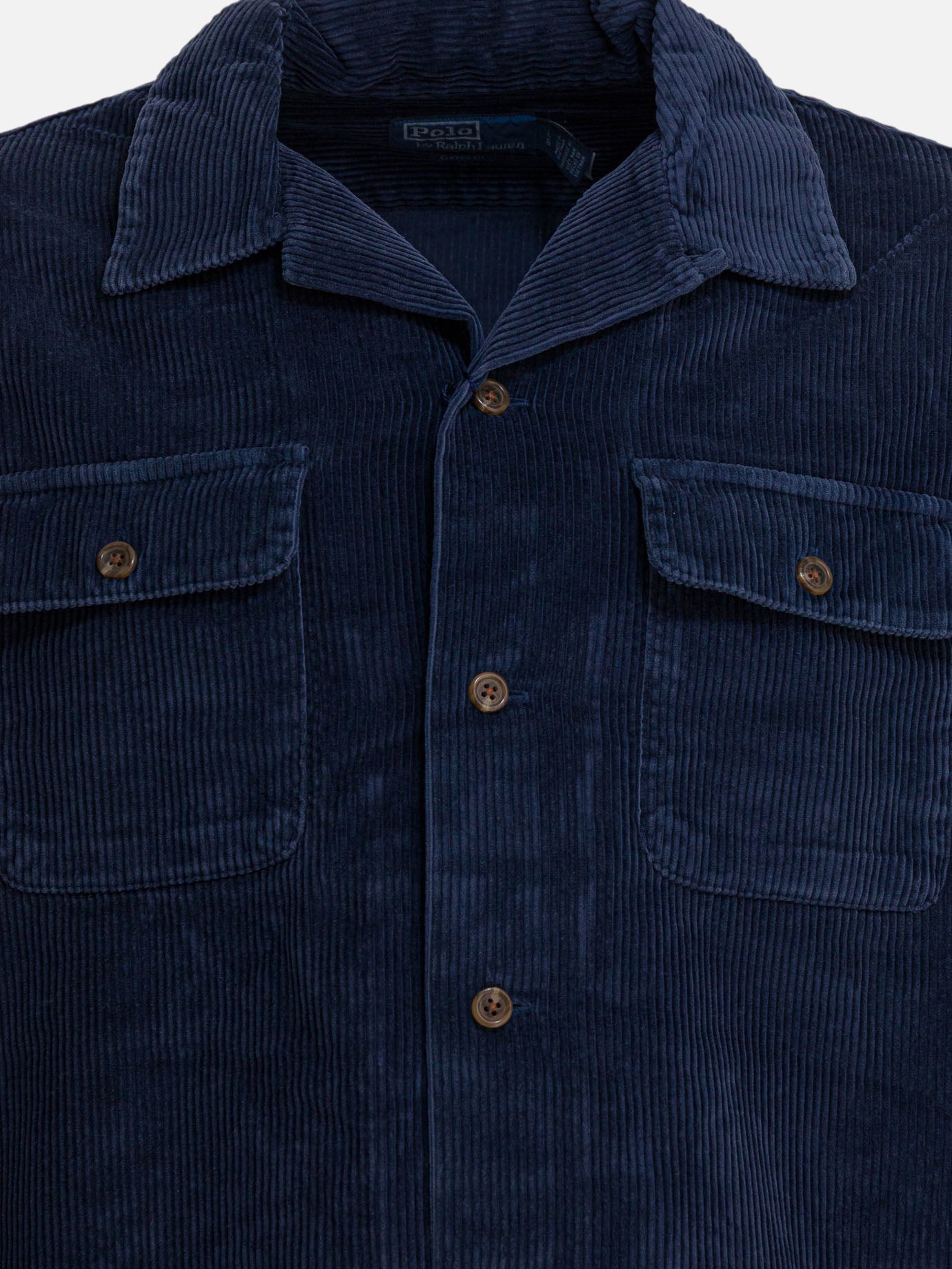 Giacche overshirt Solid colour  Blu - Polo Ralph Lauren Uomo | PDP | VIETTI Online Store | Zoom-Modal_3
