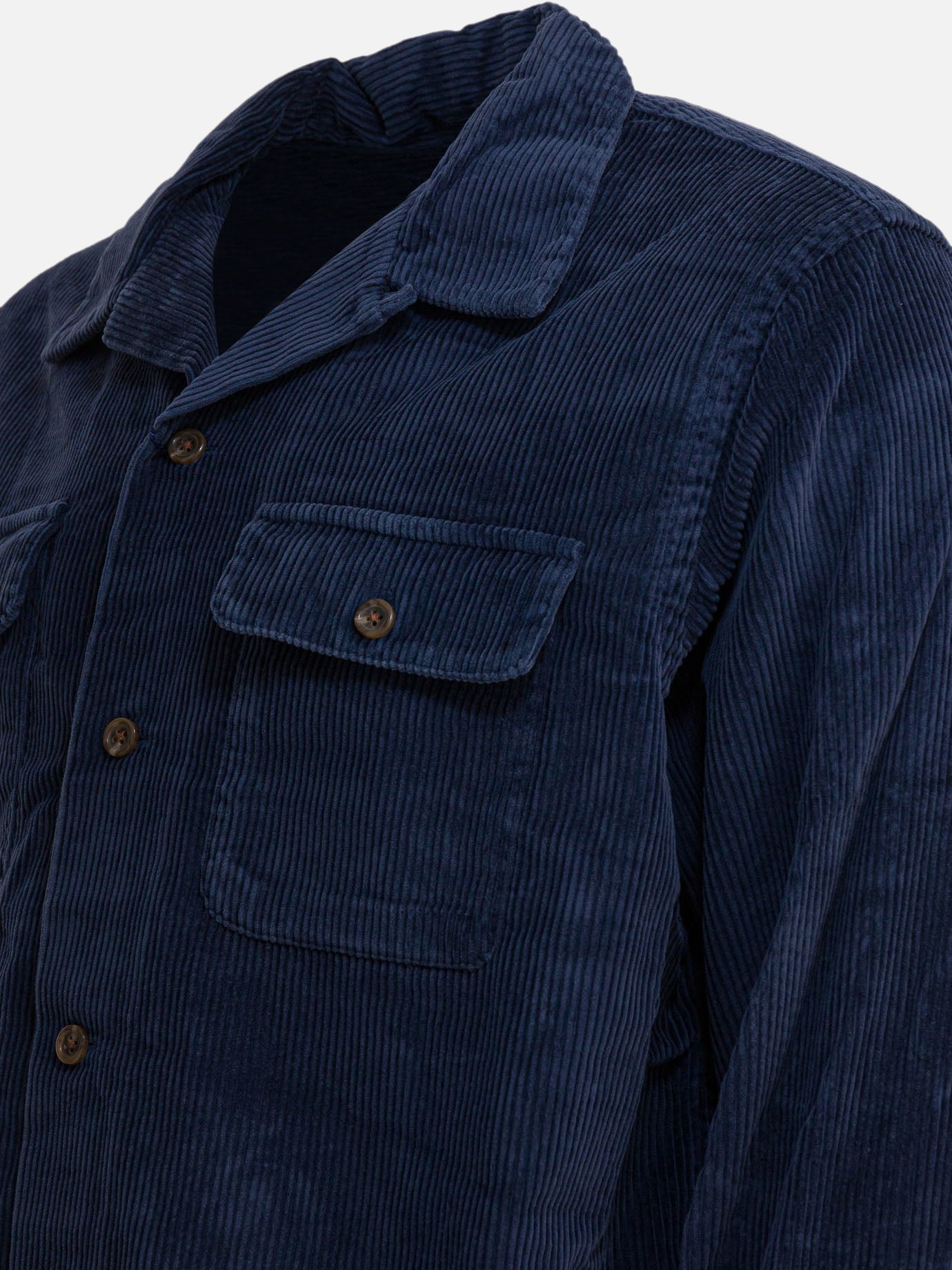 Giacche overshirt Solid colour  Blu - Polo Ralph Lauren Uomo | PDP | VIETTI Online Store | Zoom-Modal_4

