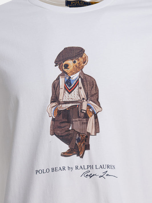 T-shirt girocollo Logo  Bianco - Polo Ralph Lauren Uomo | PLP | VIETTI Online Store 
