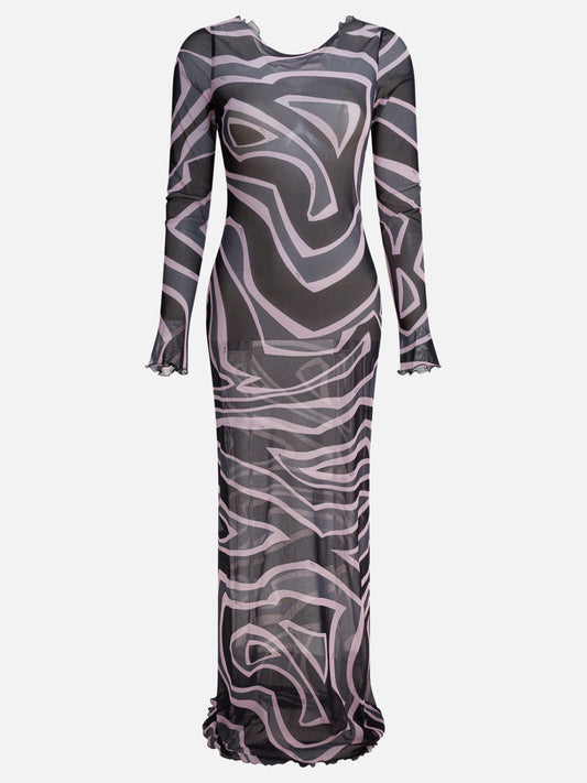 Abiti lunghi Print  Nero - Pucci Donna | PDP | VIETTI Online Store 
