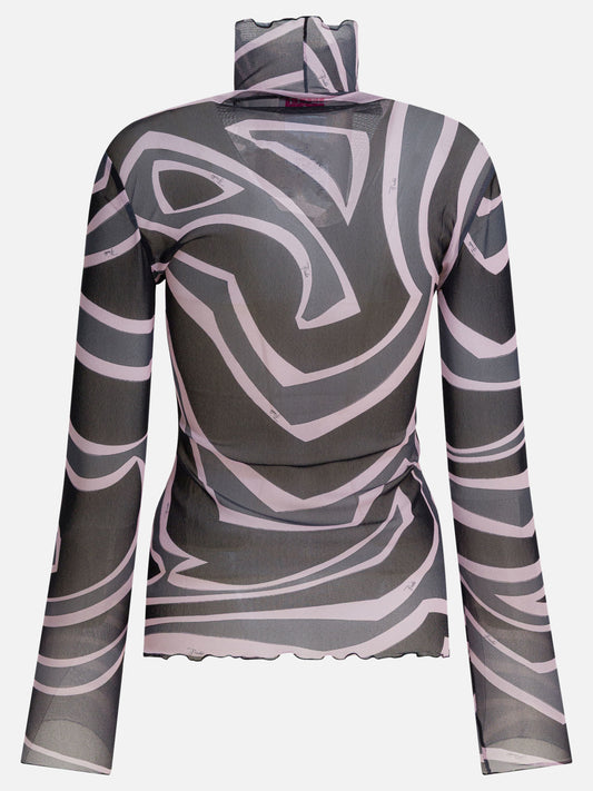 Mock neck t-shirts Print  Black - Pucci Women | PLP | VIETTI Online Store | 2
