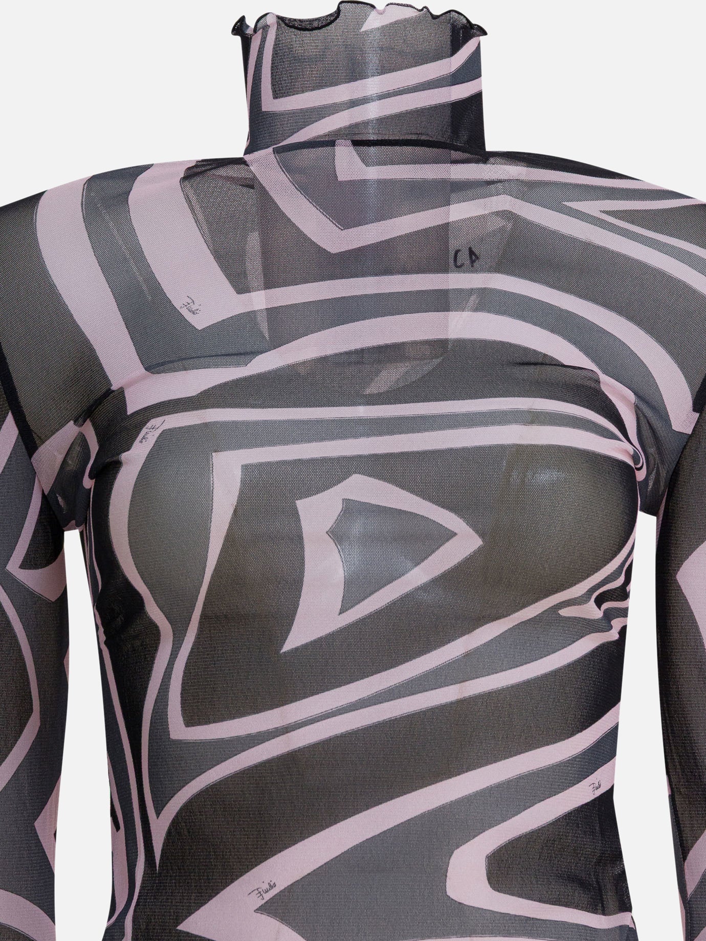 Mock neck t-shirts Print  Black - Pucci Women | PDP | VIETTI Online Store | thumbnail_3