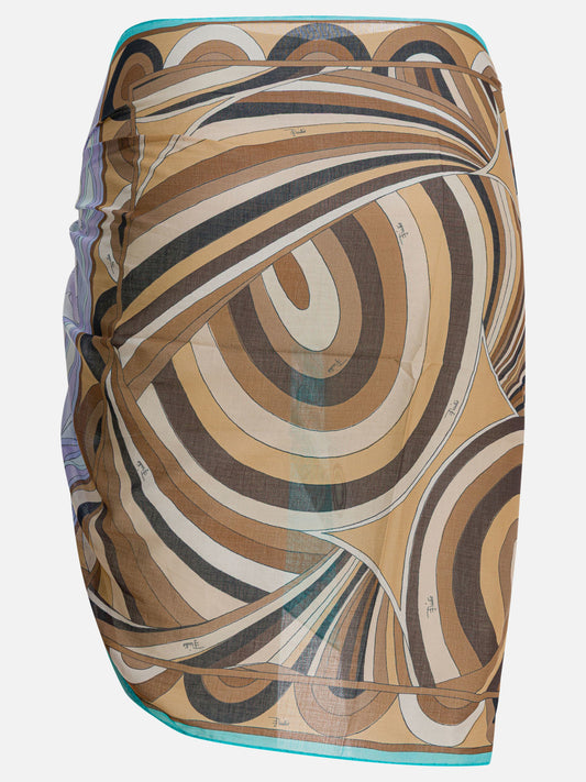 Beach dresses Graphics  Light blue - Pucci Women | PDP | VIETTI Online Store | 2
