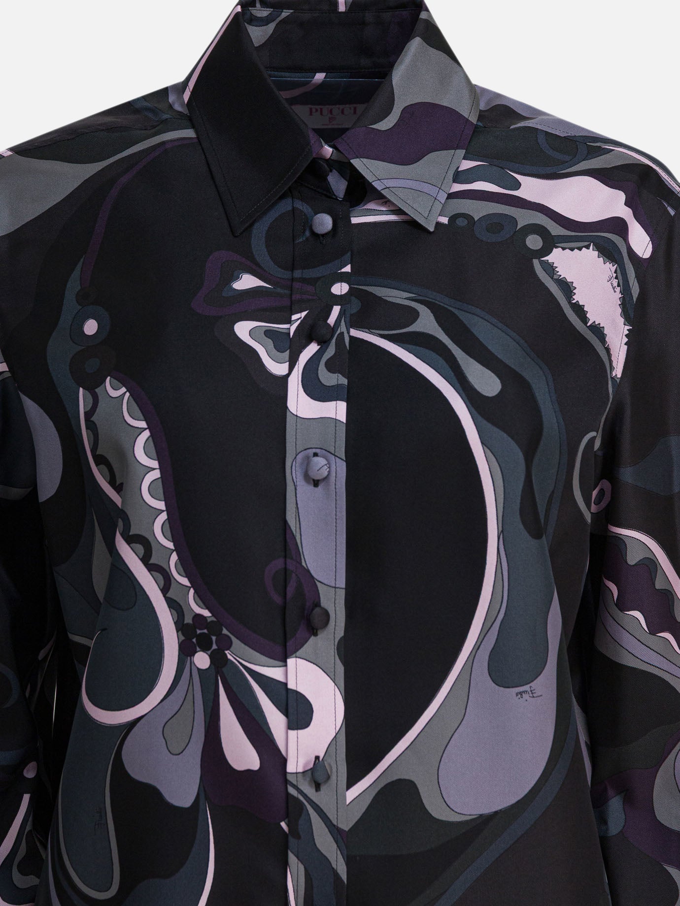 Casual shirts Paisley  Black - Pucci Women | PDP | VIETTI Online Store | thumbnail_3