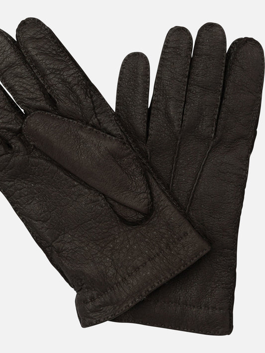 Guanti casual 100% leather  Marrone - Restelli Uomo | PLP | VIETTI Online Store | 2
