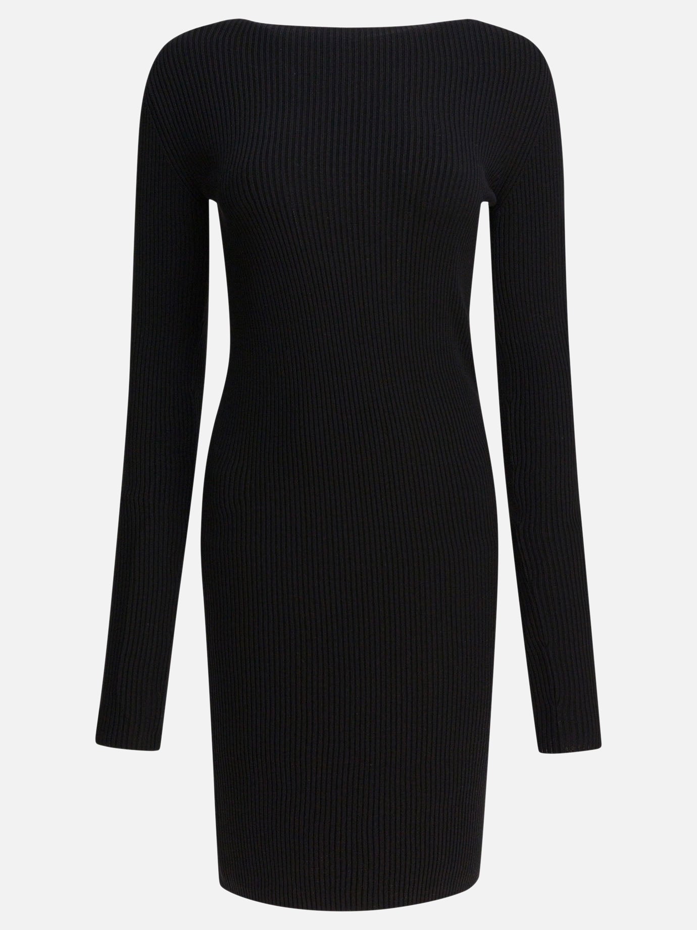 Rick Owens Sheath dress with long sleeves 12032286_XS Black thumbnail_1
