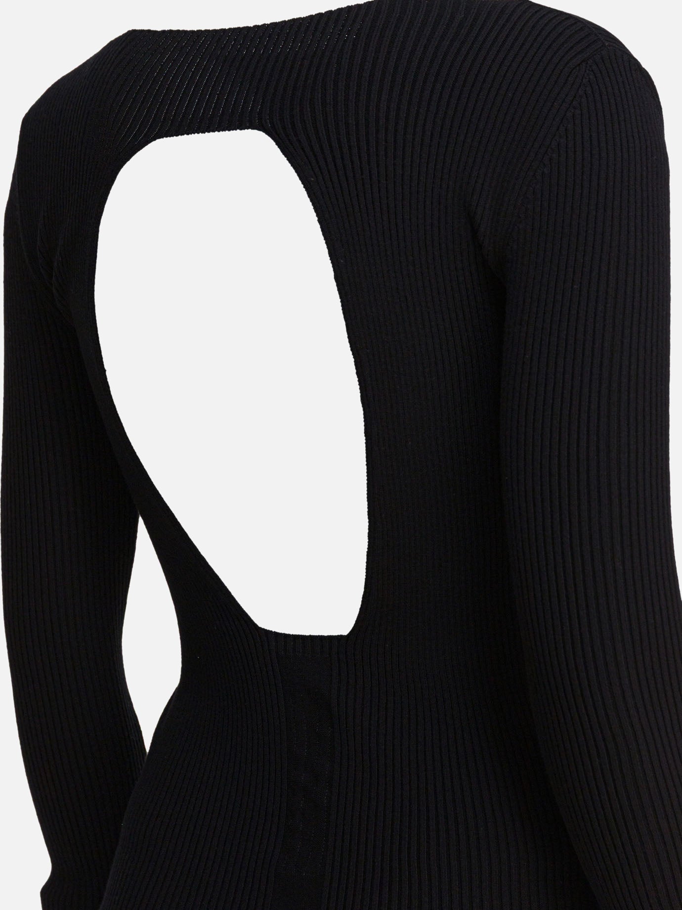 Rick Owens Sheath dress with long sleeves Black