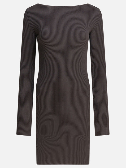 Abiti midi Solid colour  Grigio - Rick Owens Donna | VIETTI Online Store 

