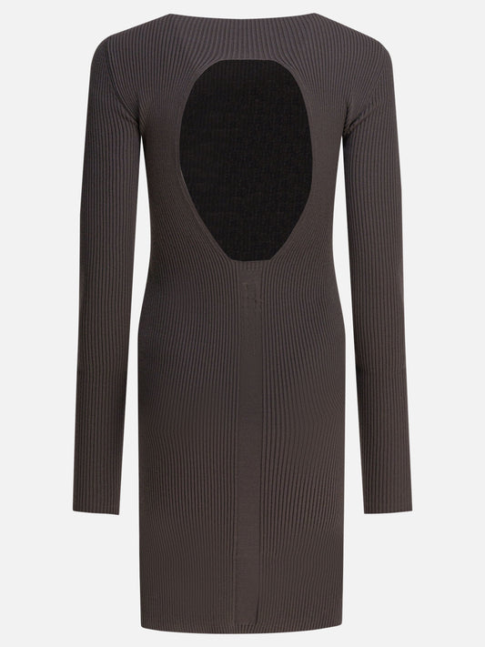 Abiti midi Solid colour  Grigio - Rick Owens Donna | VIETTI Online Store | 2
