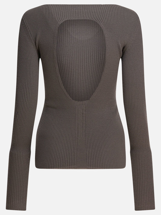 Maglioni a barchetta Solid colour  Grigio - Rick Owens Donna | PDP | VIETTI Online Store | 2
