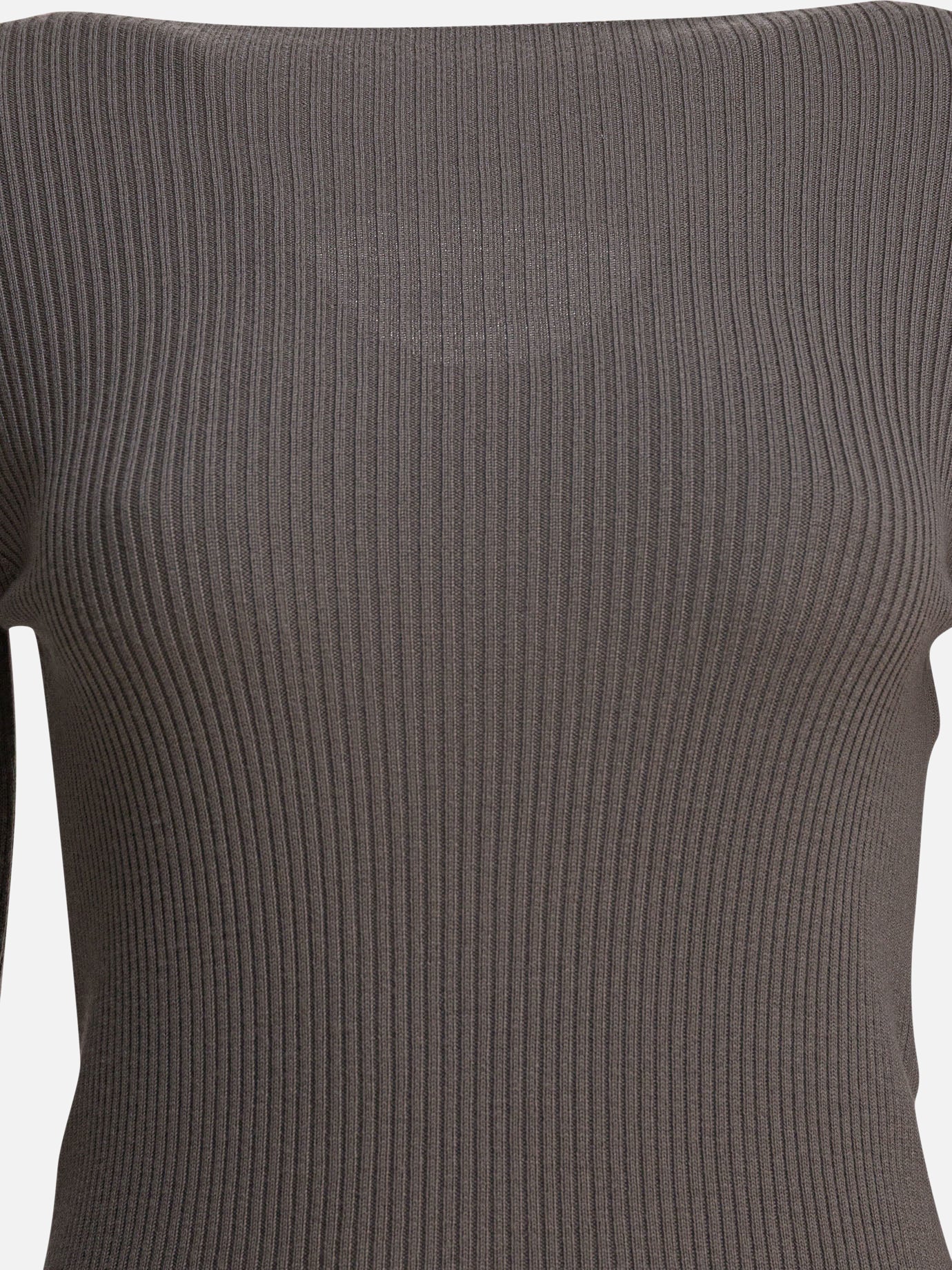 Maglioni a barchetta Solid colour  Grigio - Rick Owens Donna | PDP | VIETTI Online Store | thumbnail_3