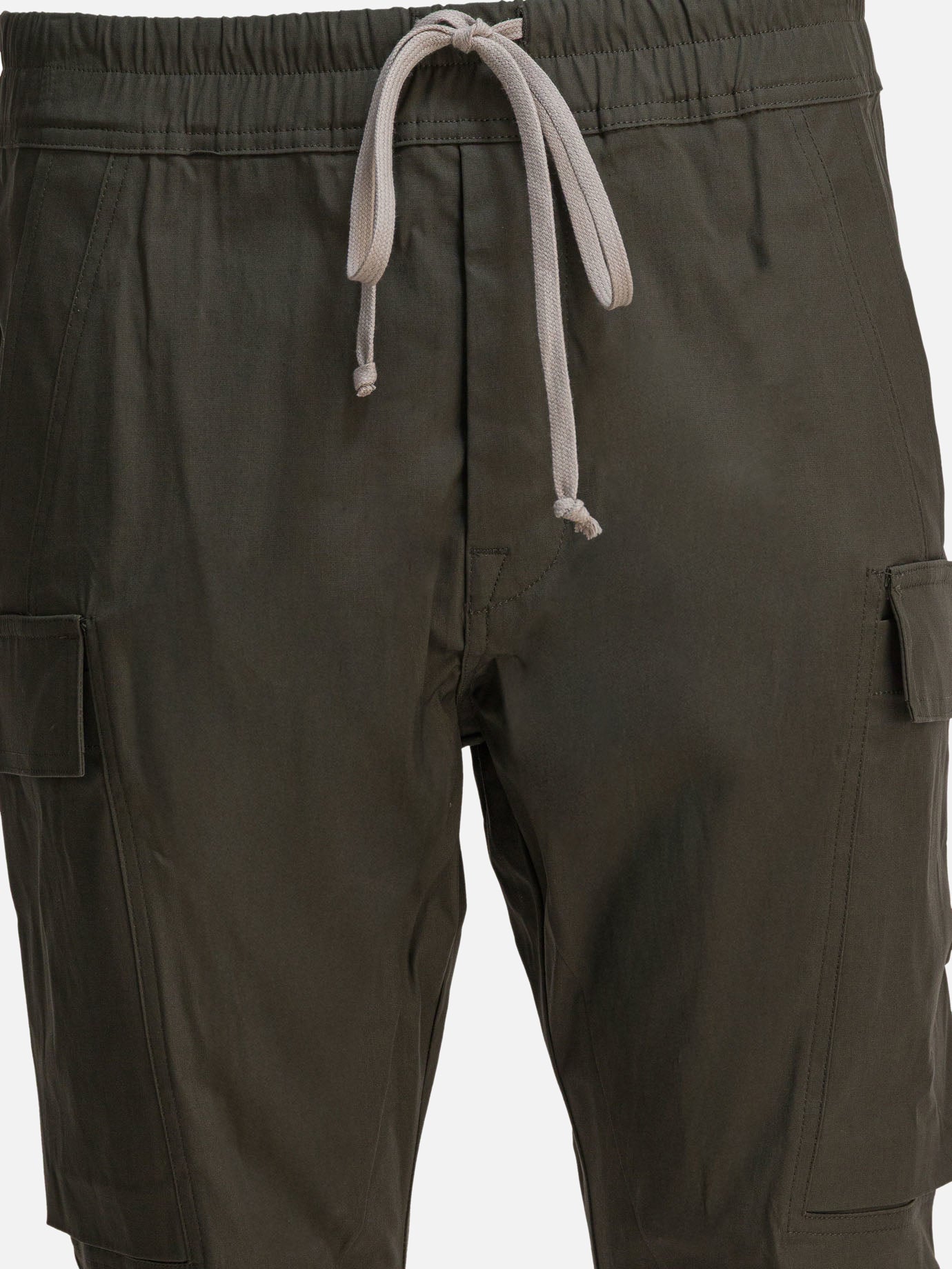 Pantaloni cargo & parachute Solid colour  Verde - Rick Owens Uomo | PDP | VIETTI Online Store | Zoom-Modal_3
