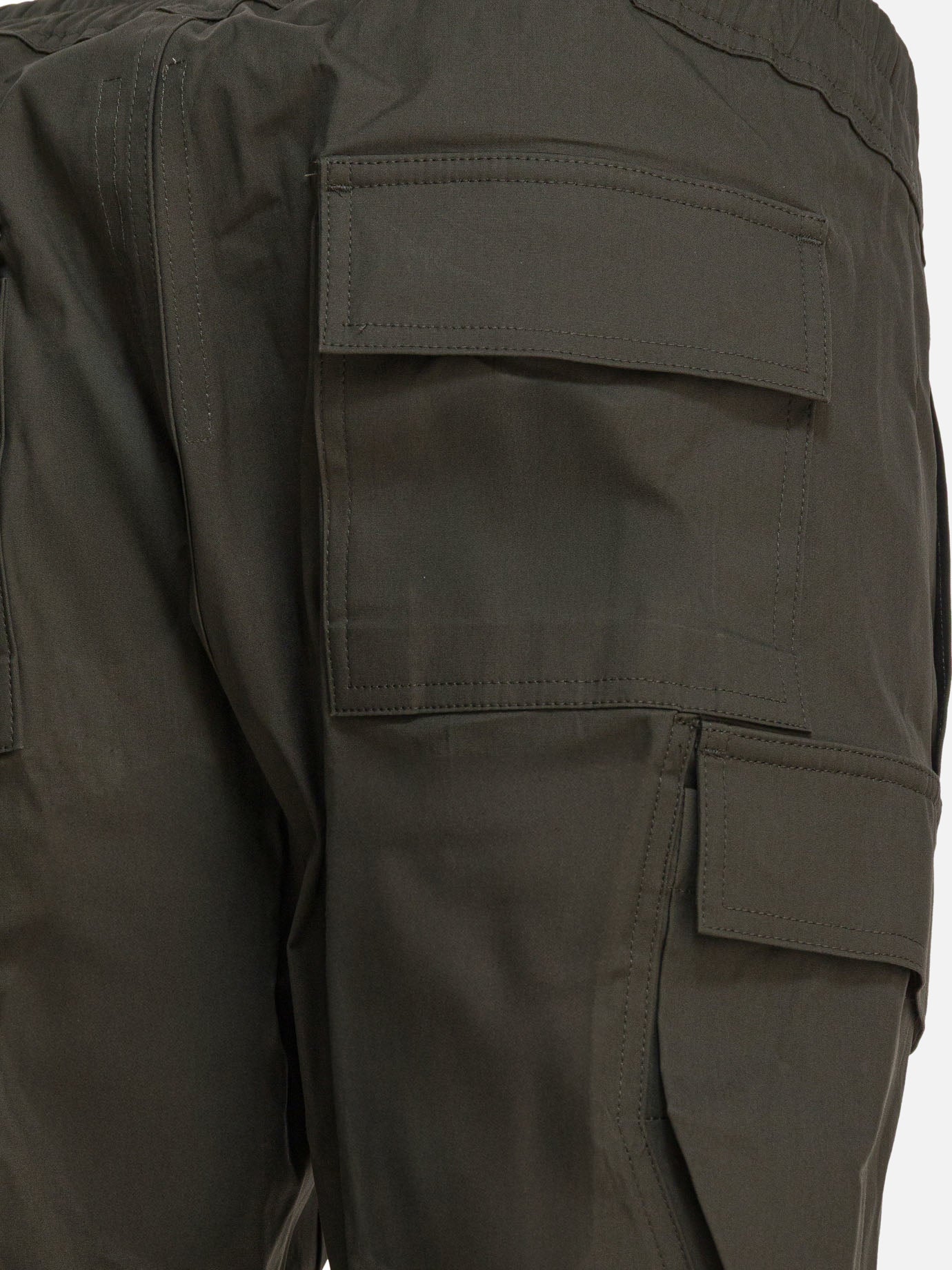 Pantaloni cargo & parachute Solid colour  Verde - Rick Owens Uomo | PDP | VIETTI Online Store | thumbnail_4