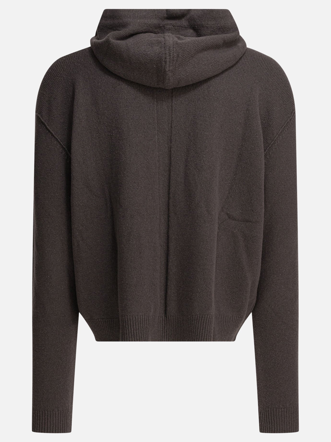 Hooded sweaters Solid colour  Brown - Rick Owens Men | PDP | VIETTI Online Store | thumbnail_2