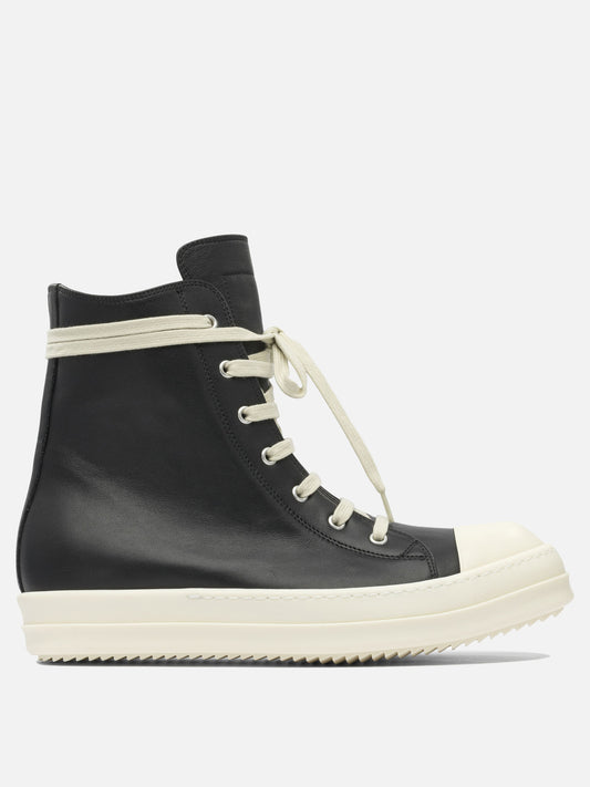 Rick Owens Sneaker in pelle 12225443_43 Black 1