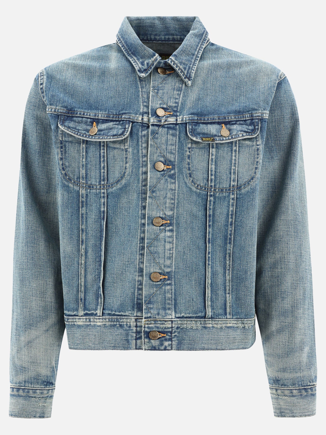 Denim jackets Denim  Light blue - RRL by Ralph Lauren Men | PDP | VIETTI Online Store | Zoom-Modal
