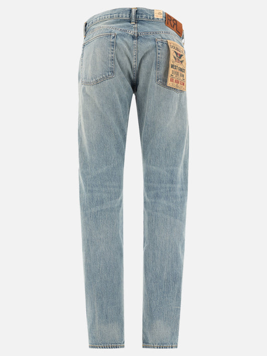 Straight-leg jeans Denim  Light blue - RRL by Ralph Lauren Men | PDP | VIETTI Online Store | 2
