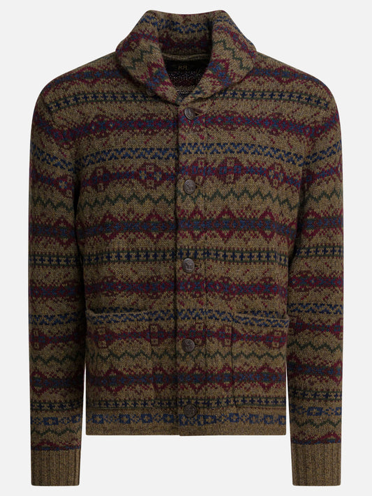 Cardigans Textured knit  Brown - RRL by Ralph Lauren Men | PLP | VIETTI Online Store 
