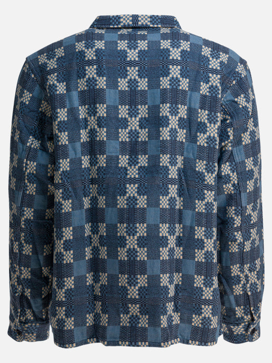 Giacche overshirt Check  Blu - RRL by Ralph Lauren Uomo | PLP | VIETTI Online Store | 2
