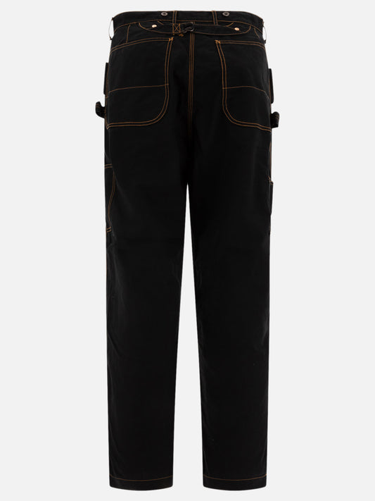 Work pants 100% cotton  Black - KAPITAL Men | PDP | VIETTI Online Store | 2
