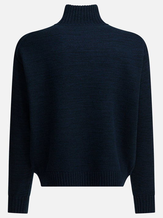 Half zip sweaters Solid colour  Blue - KAPITAL Men | PLP | VIETTI Online Store | 2
