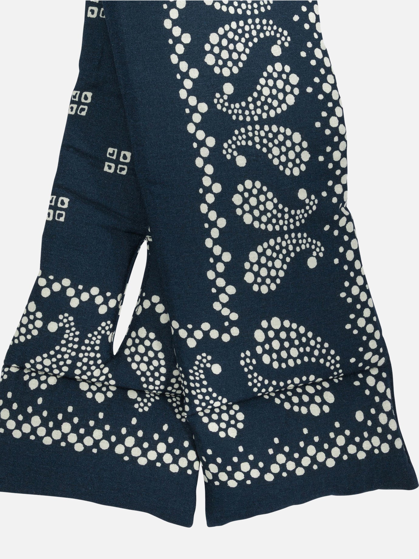 Classic scarves 70% rayon 30% cotton  Blue - KAPITAL Men | PDP | VIETTI Online Store | Zoom-Modal_2
