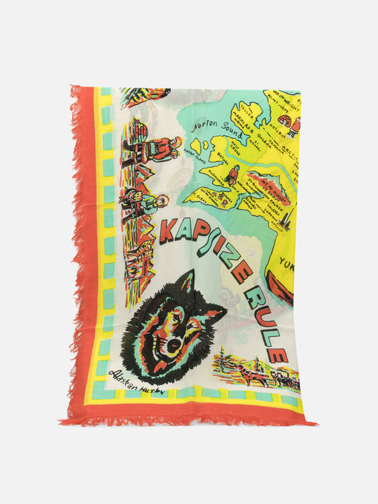 Silk scarves 100% rayon  Beige - KAPITAL Men | PDP | VIETTI Online Store 
