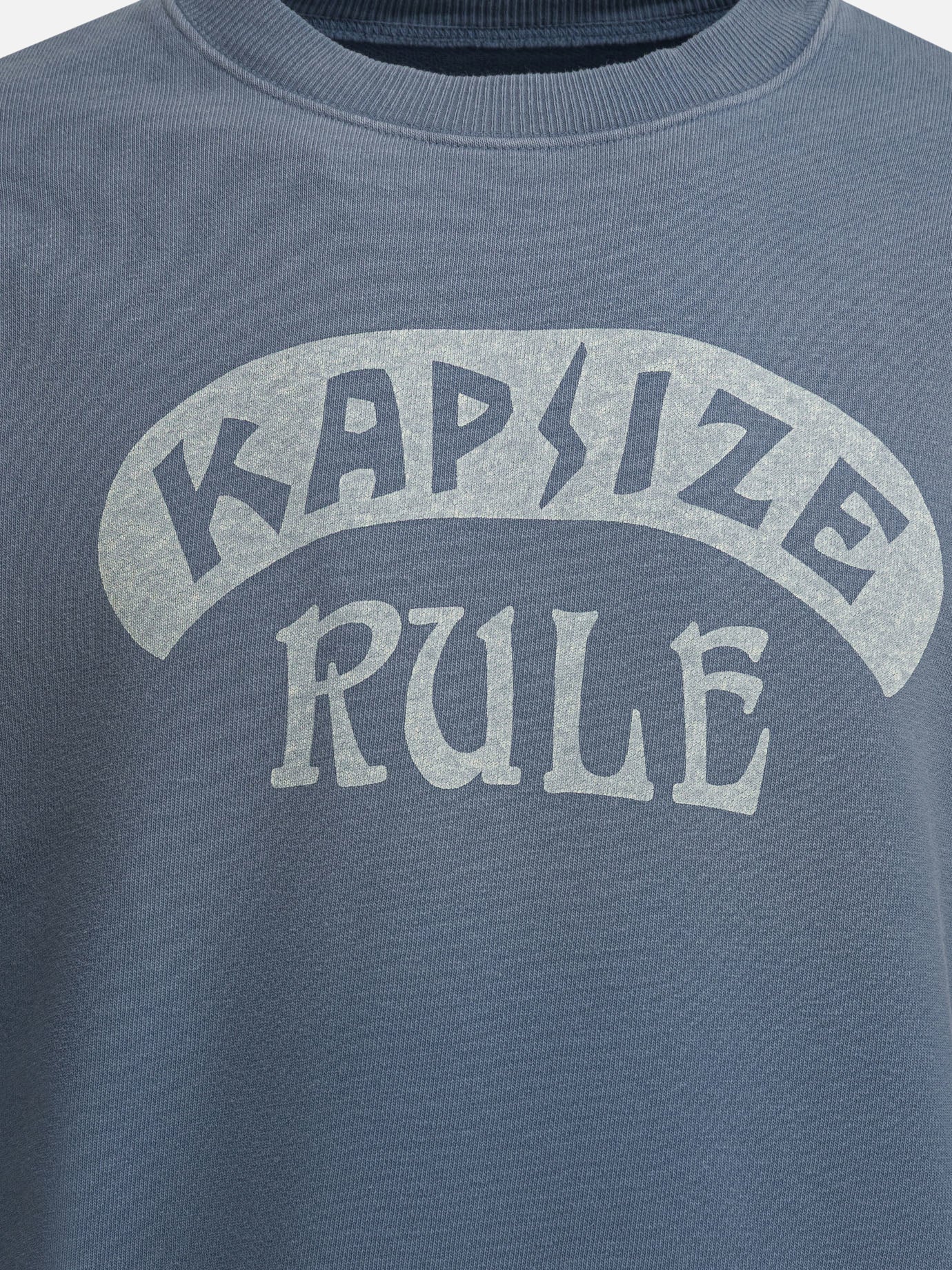Crewnecks Graphics  Blue - KAPITAL Men | PDP | VIETTI Online Store | Zoom-Modal_3
