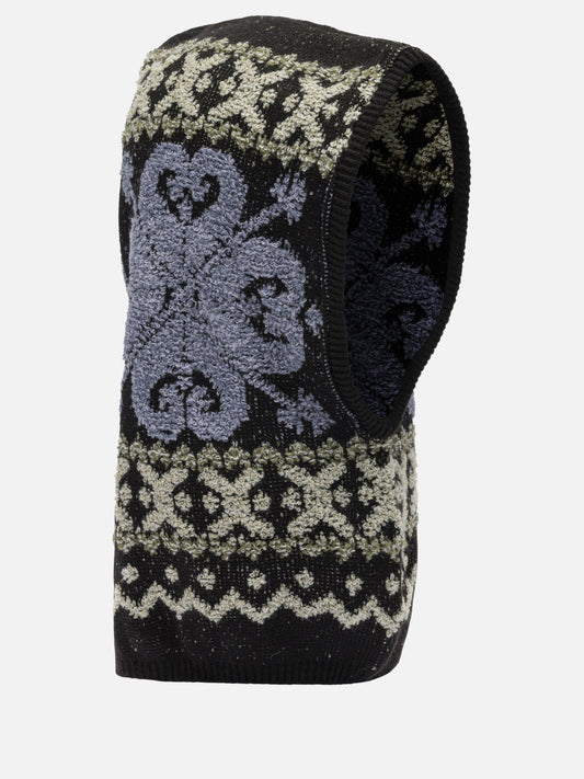 Balaclava 100% wool  Black - KAPITAL Men | PLP | VIETTI Online Store | 2
