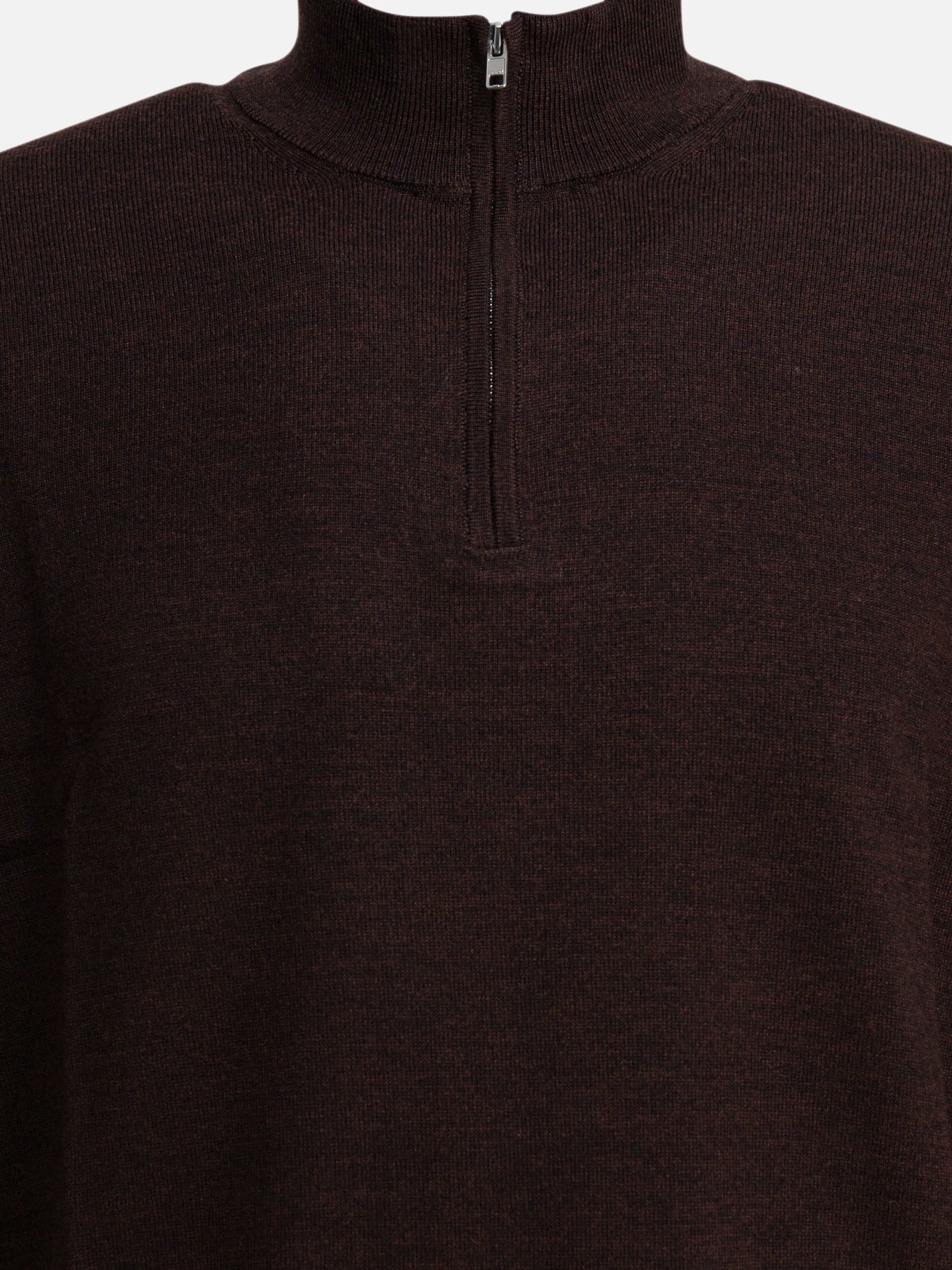 Polo sweater Solid colour  Brown - NN.07 Men | PDP | VIETTI Online Store | Zoom-Modal_3
