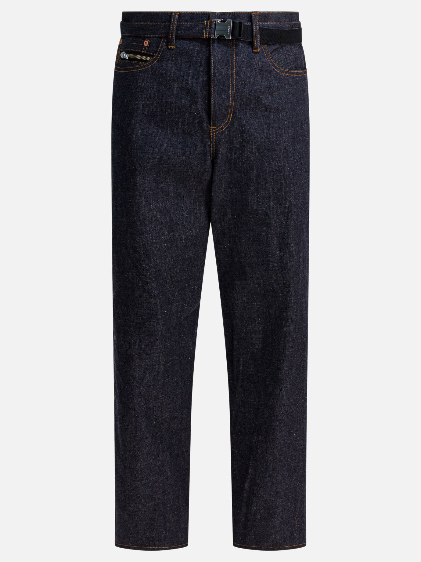 Wide-leg jeans Denim  Blue - Sacai Men | PDP | VIETTI Online Store | Zoom-Modal
