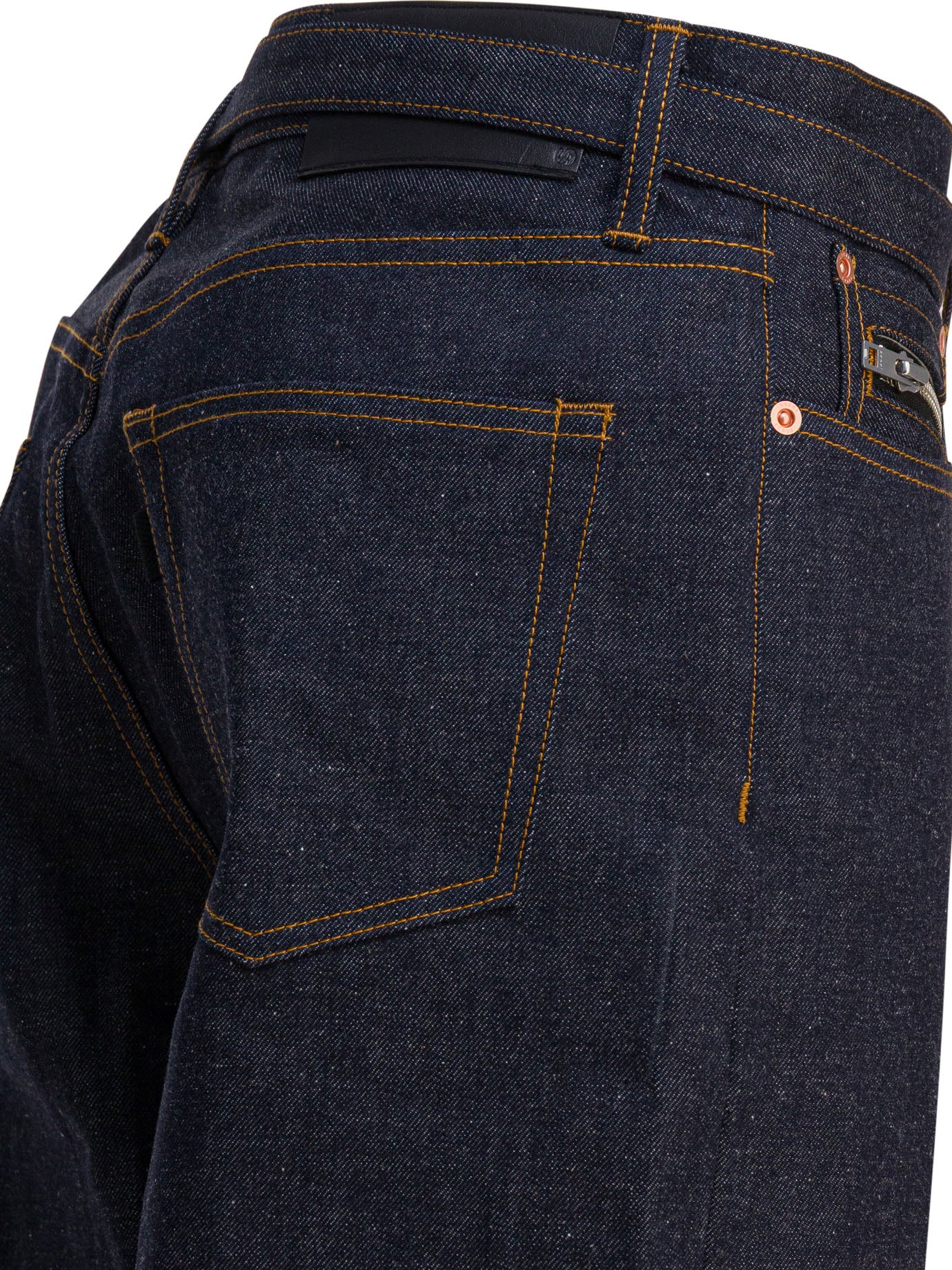 Wide-leg jeans Denim  Blue - Sacai Men | PDP | VIETTI Online Store | Zoom-Modal_4
