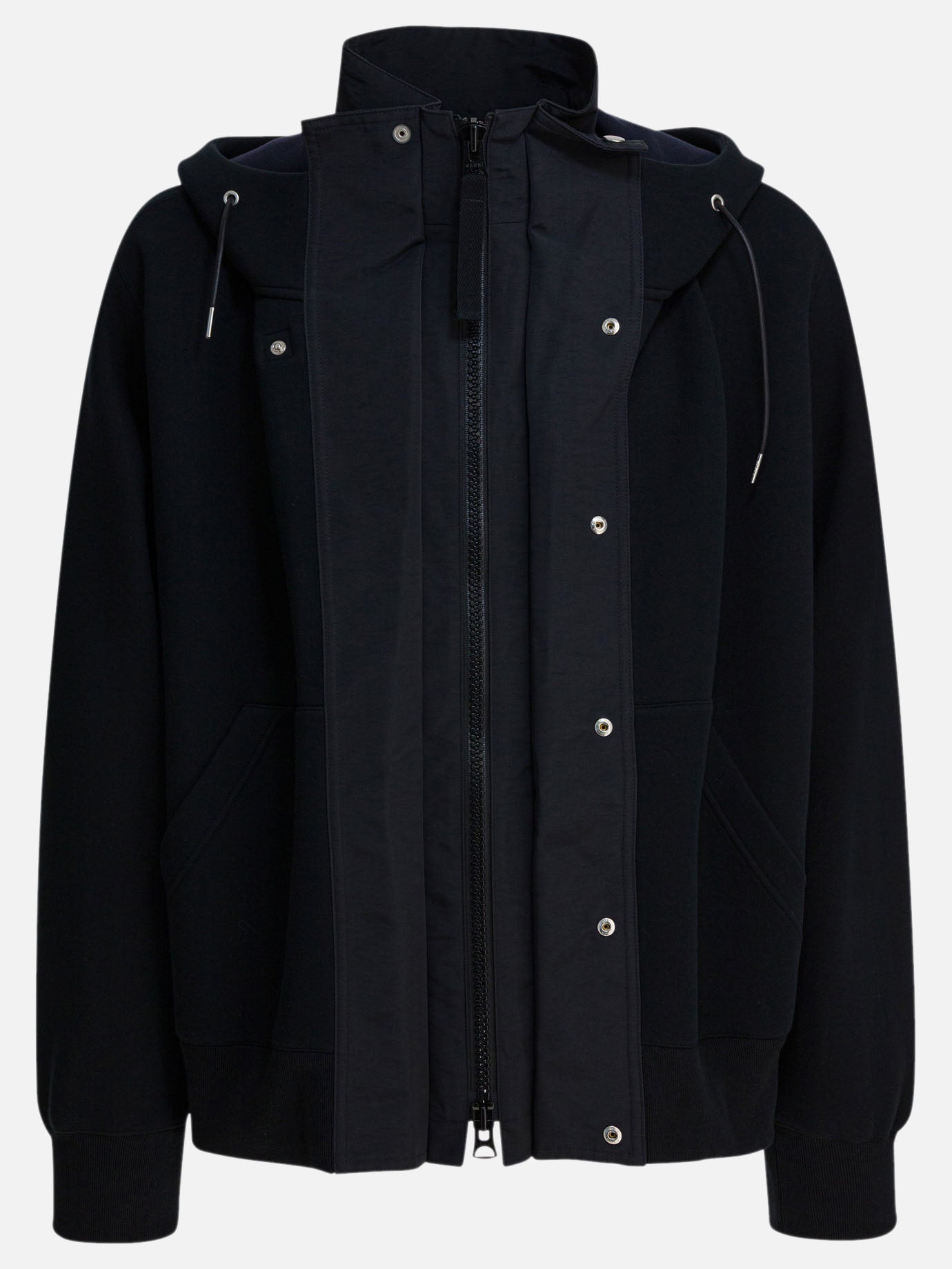 Quilted & Utility Jackets Solid colour  Black - Sacai Men | PDP | VIETTI Online Store | Zoom-Modal
