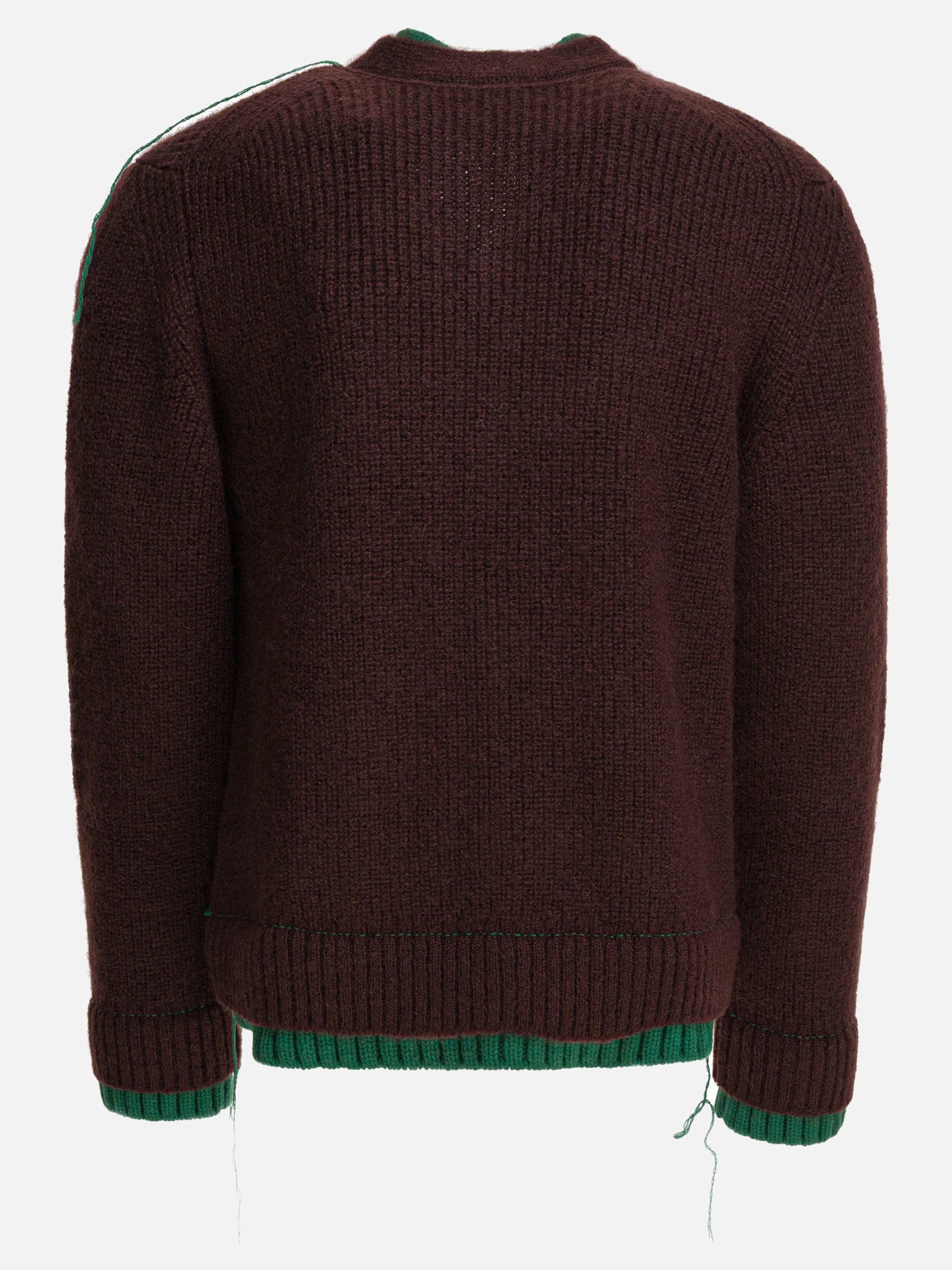 Cardigan Solid colour  Marrone - Sacai Uomo | PDP | VIETTI Online Store | Zoom-Modal_2
