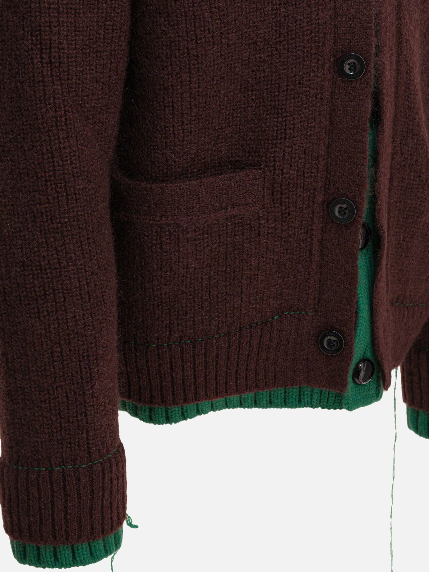 Cardigan Solid colour  Marrone - Sacai Uomo | PDP | VIETTI Online Store | Zoom-Modal_4
