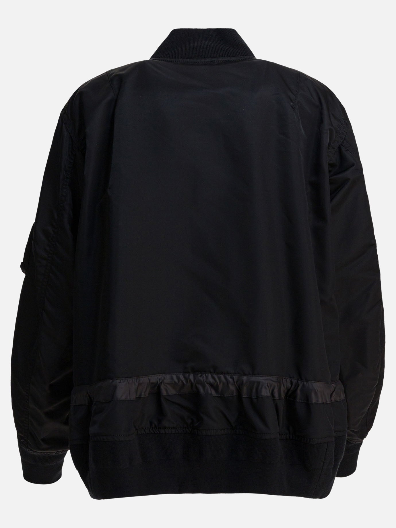 Bomber Solid colour  Nero - Sacai Donna | PDP | VIETTI Online Store | Zoom-Modal_2
