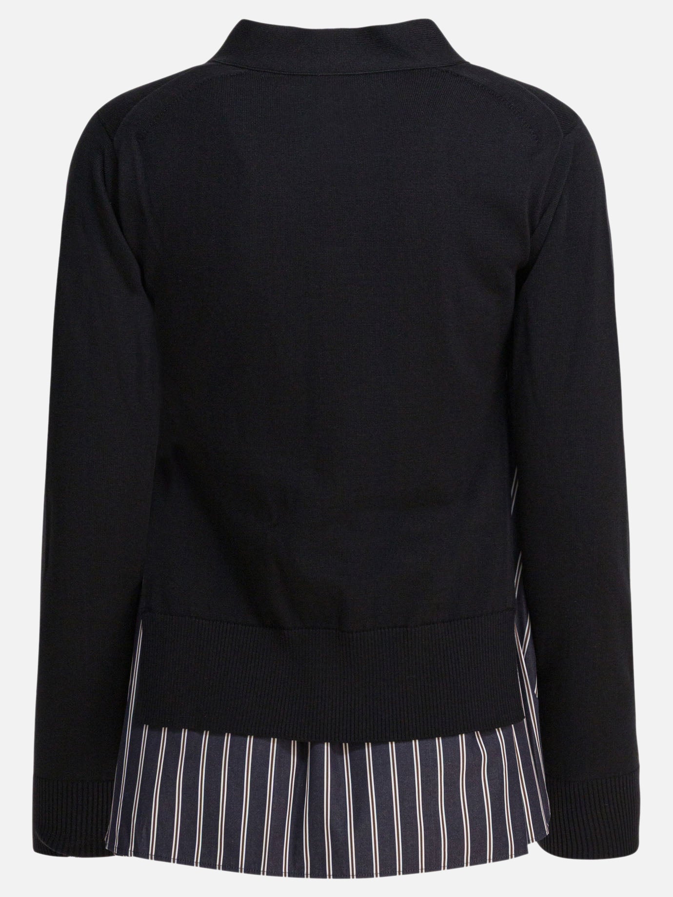 Cardigan Solid colour  Nero - Sacai Donna | PDP | VIETTI Online Store | Zoom-Modal_2

