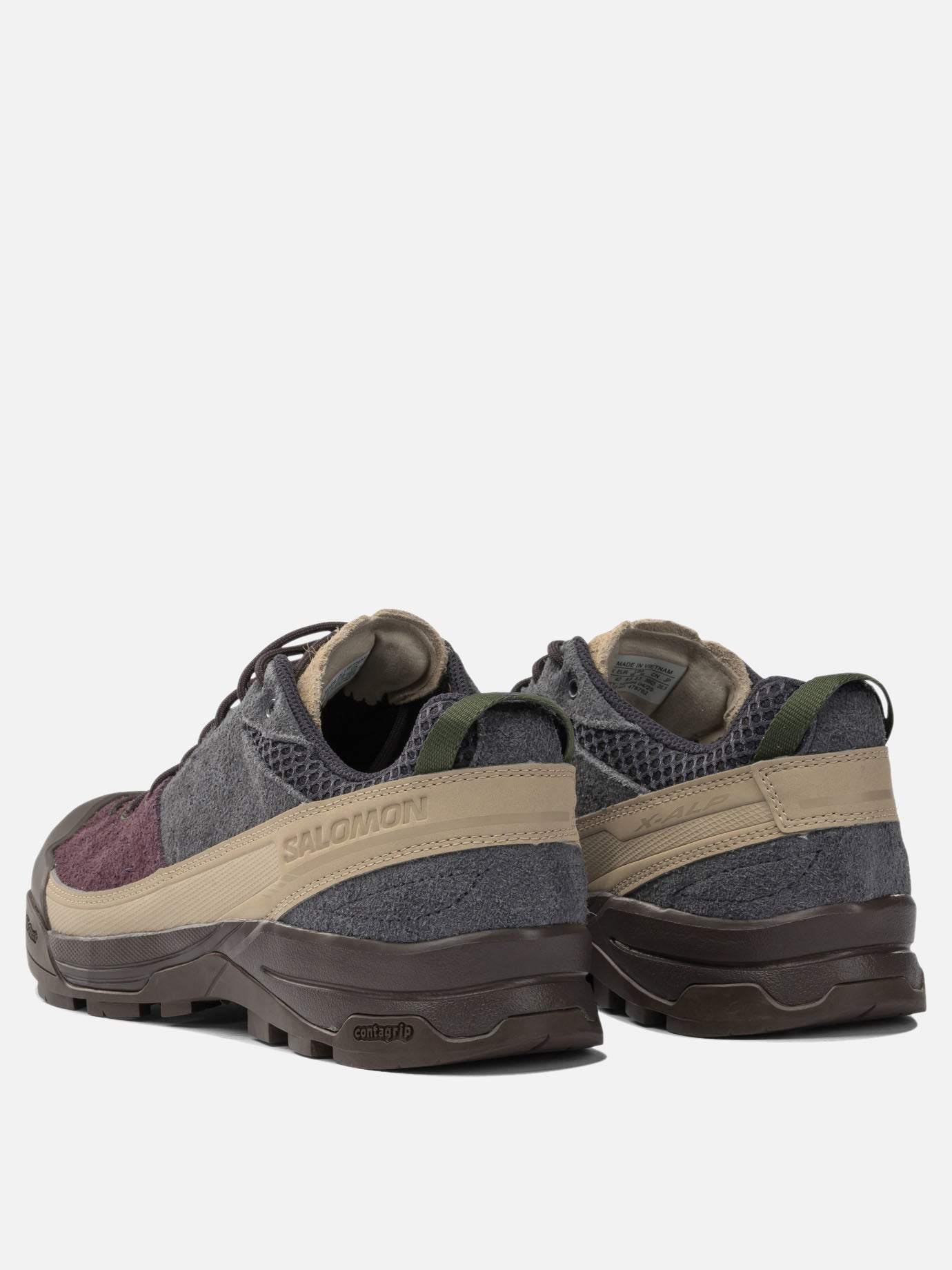 Sneaker basse 100% suede - 100% rubber  Multicolor - Salomon Uomo | PDP | VIETTI Online Store | thumbnail_4