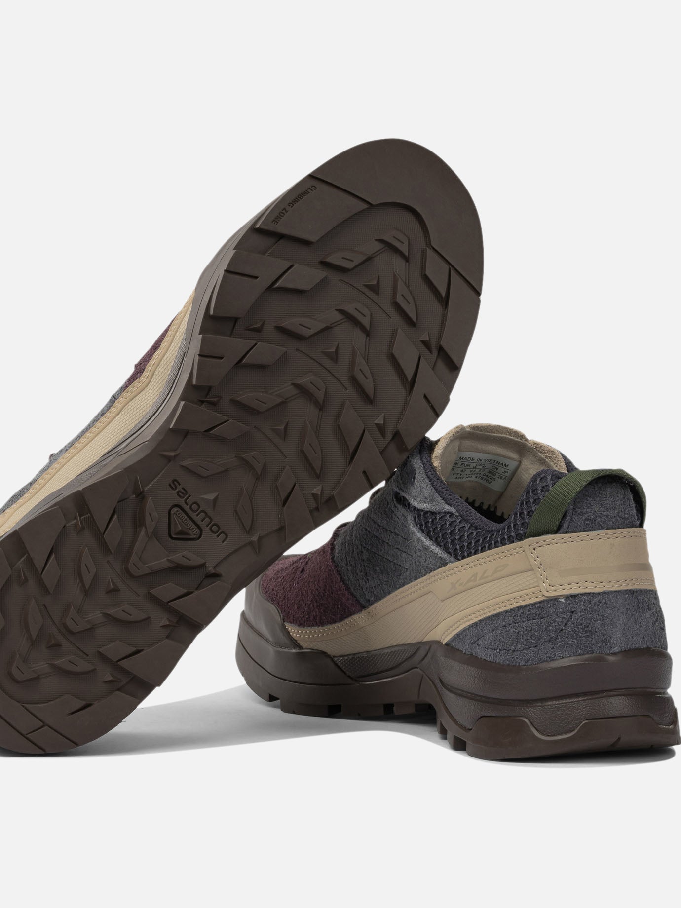 Sneaker basse 100% suede - 100% rubber  Multicolor - Salomon Uomo | PDP | VIETTI Online Store | thumbnail_5