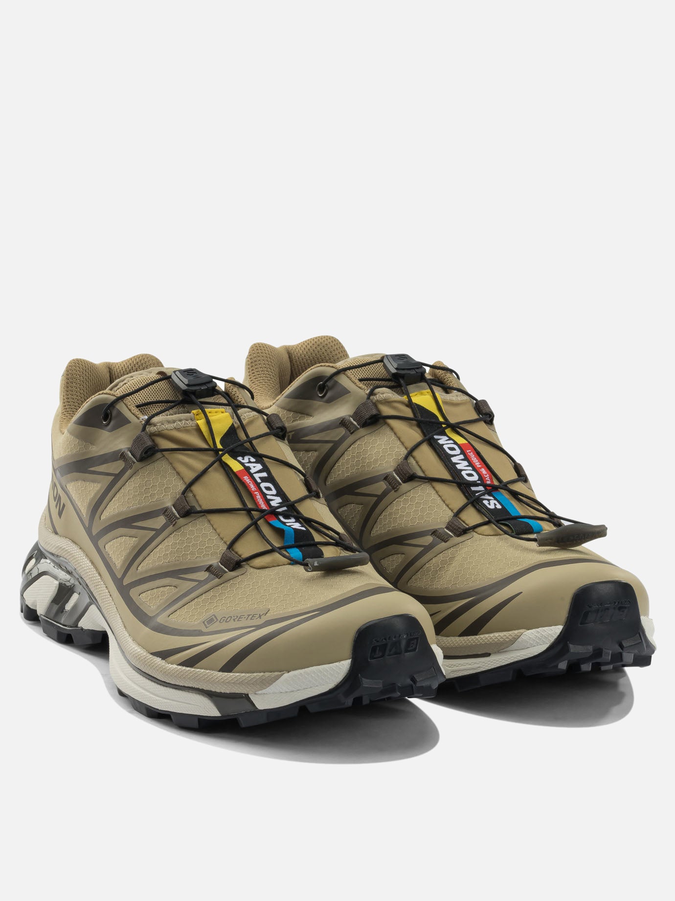 Sneaker alte 50% synthetic leather 50% mesh - 100% rubber  Beige - Salomon Uomo | PDP | VIETTI Online Store | Zoom-Modal_2
