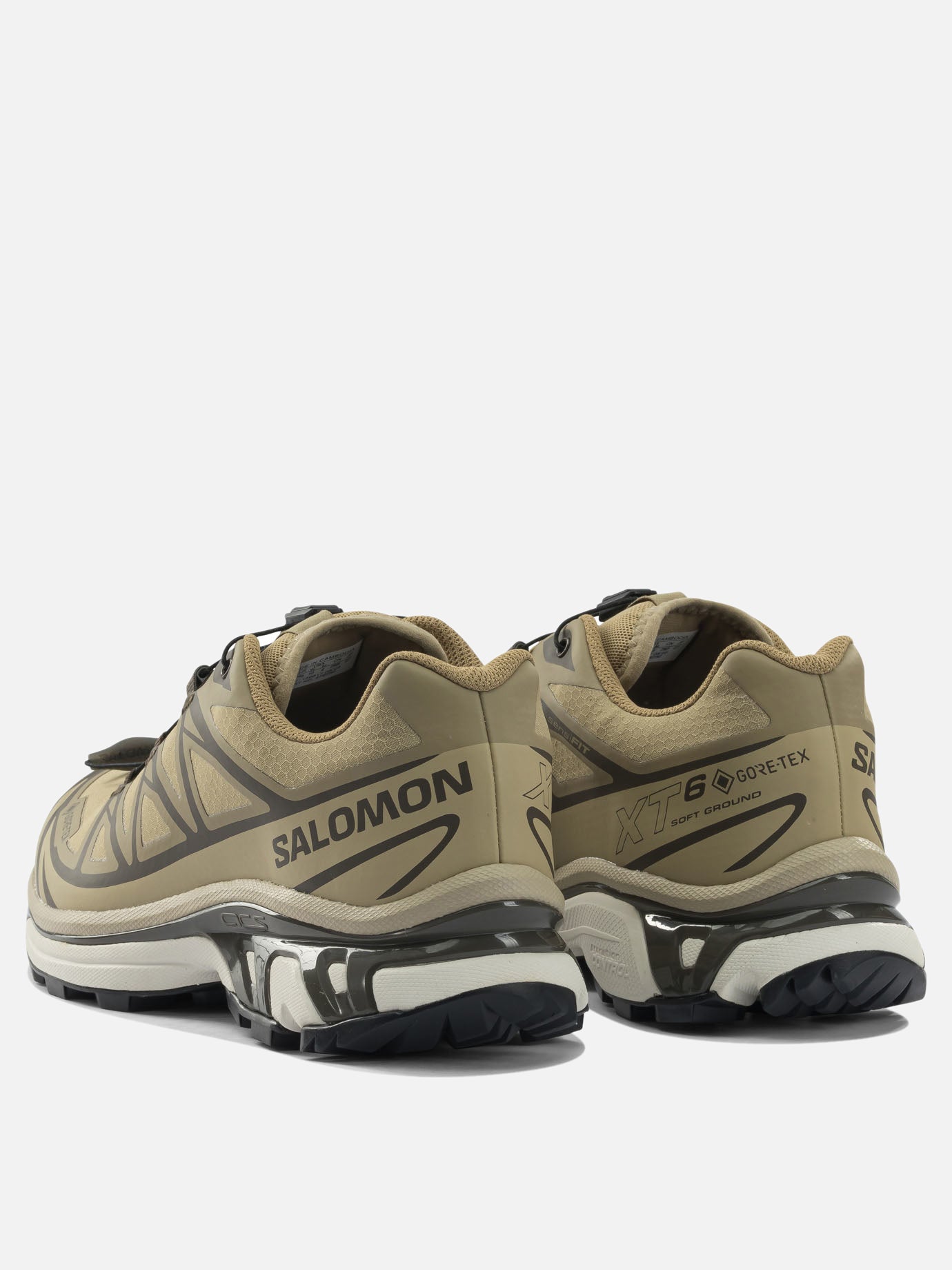 Sneaker alte 50% synthetic leather 50% mesh - 100% rubber  Beige - Salomon Uomo | PDP | VIETTI Online Store | Zoom-Modal_4
