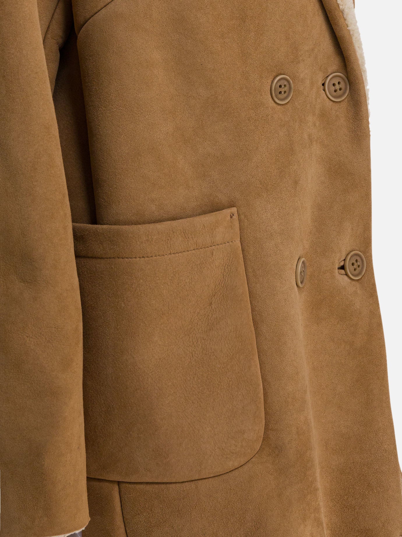 Shearling jackets Solid colour  Beige - Salvatore Santoro Women | PDP | VIETTI Online Store | thumbnail_4