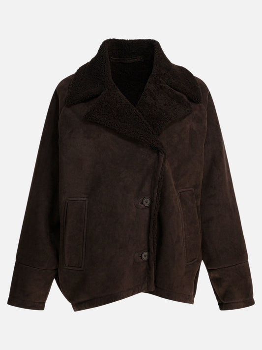 Shearling jackets Solid colour  Brown - Salvatore Santoro Women | PLP | VIETTI Online Store 
