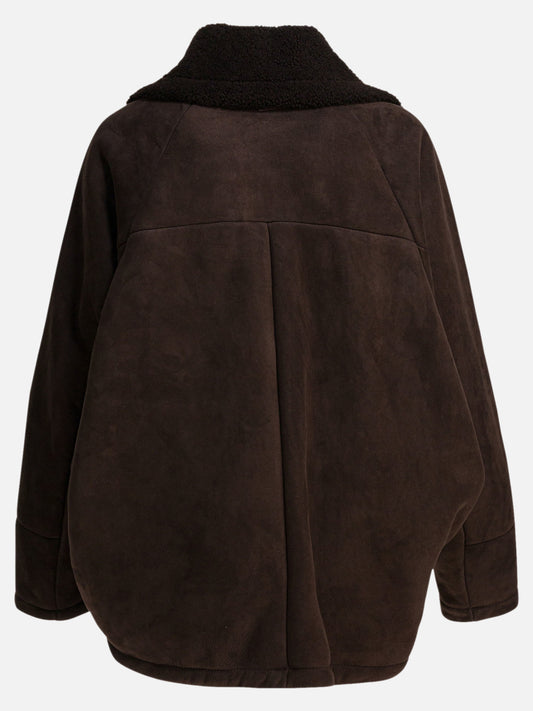 Shearling jackets Solid colour  Brown - Salvatore Santoro Women | PLP | VIETTI Online Store | 2

