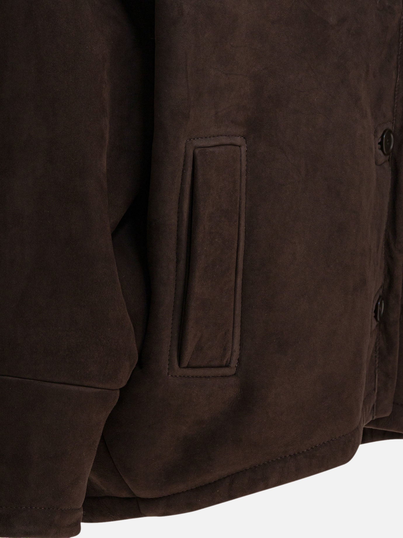 Shearling jackets Solid colour  Brown - Salvatore Santoro Women | PDP | VIETTI Online Store | thumbnail_4