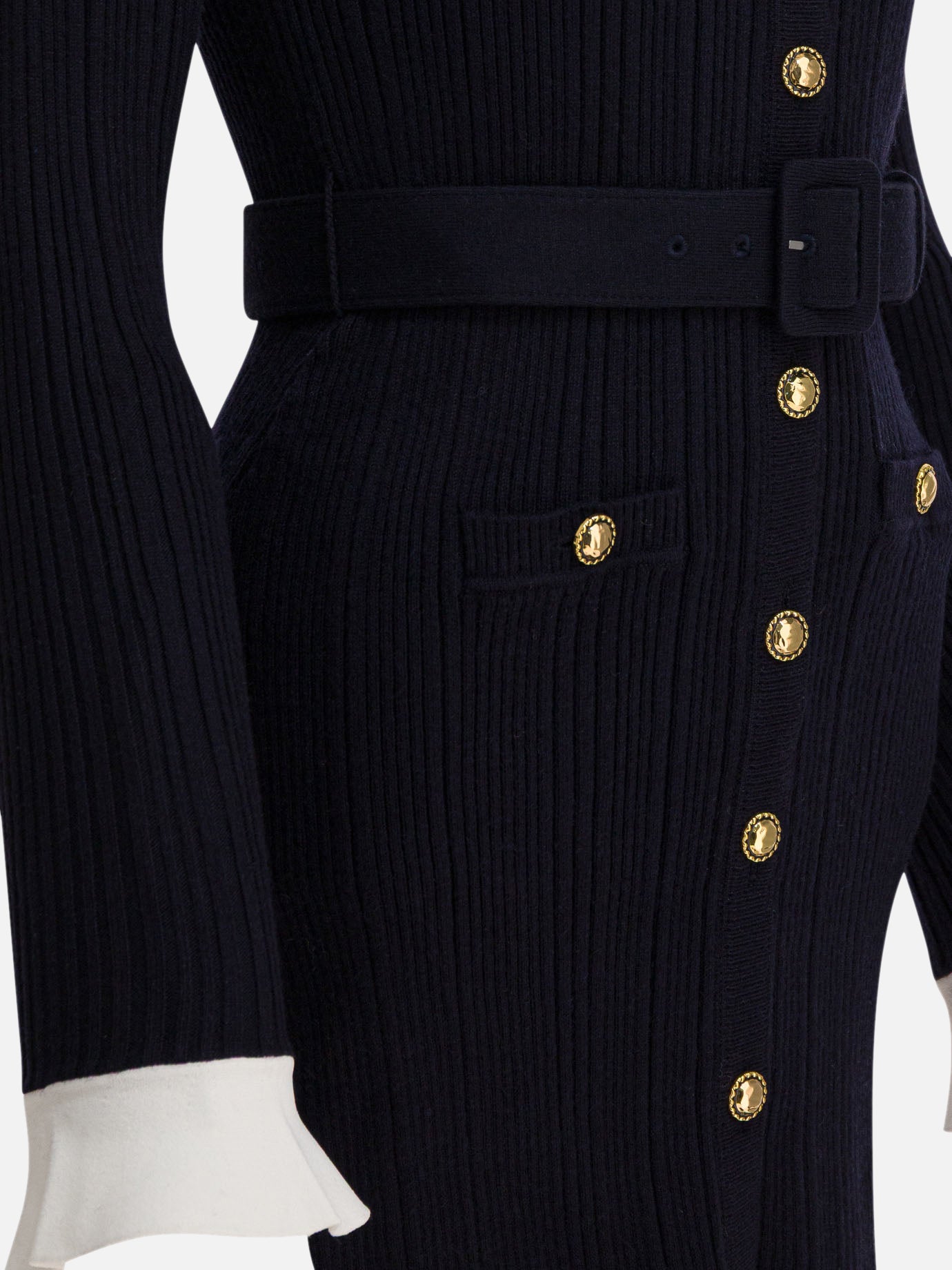 Mini dresses Solid colour  Blue - Self-portrait Women | PDP | VIETTI Online Store | thumbnail_4