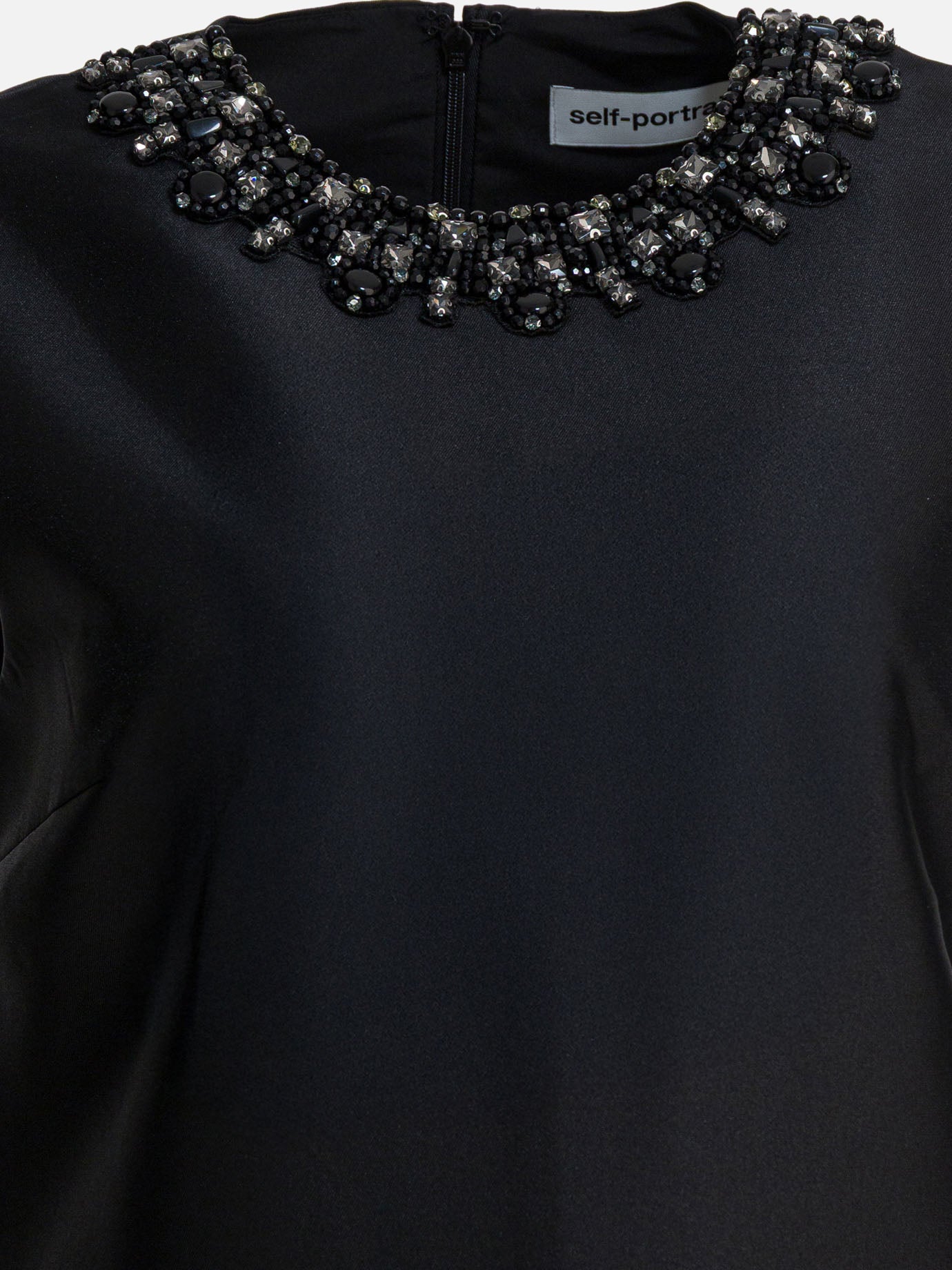 Mini dresses Embroidered  Black - Self-portrait Women | PDP | VIETTI Online Store | Zoom-Modal_3
